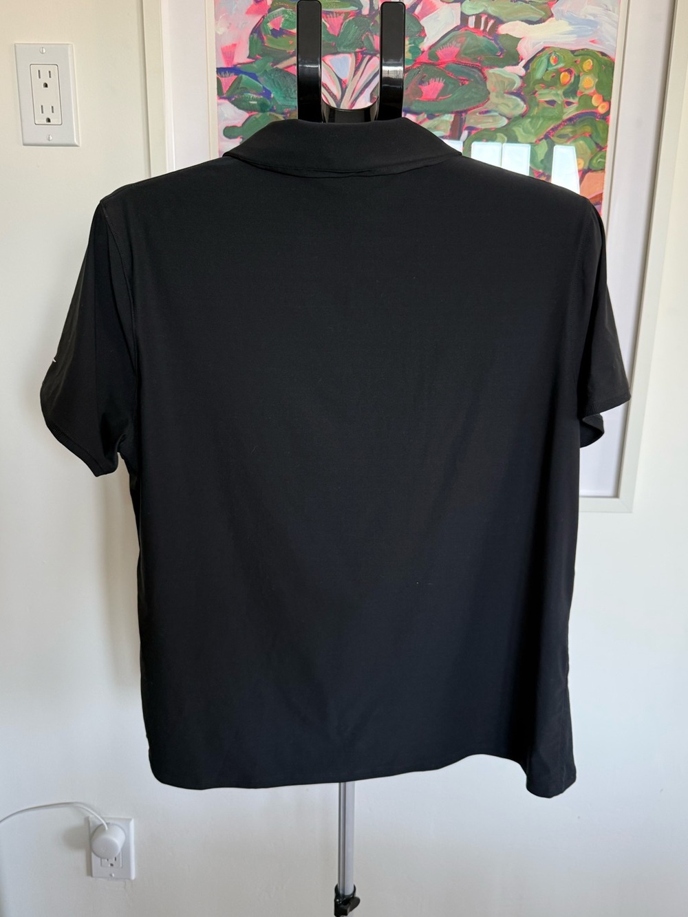 Nike Dri-FIT Black Golf Polo Shirt Women’s XL Athletic Performance Top - Picture 6 of 11